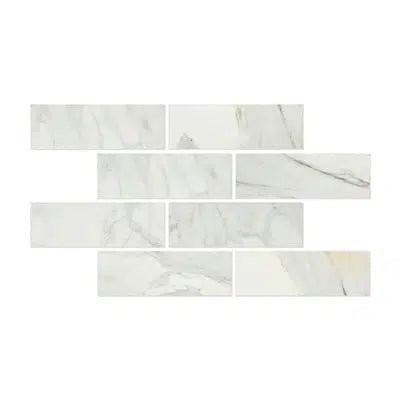 Calacatta Gold Italian Premium Marble 4X12 Polished - Honed - SurfacesGalorePolished