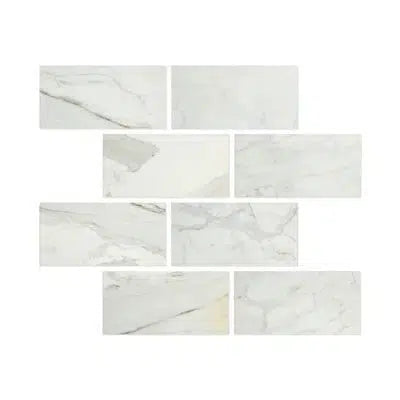 Calacatta Gold Marble 6X12 Polished-Honed