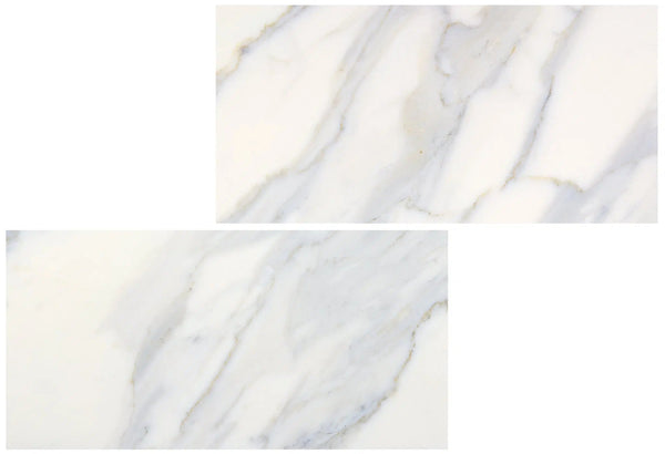 Calacatta Gold Marble 6X12 Polished-Honed