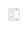 Calacatta Gold 	Marble TOGGLE - ROCKER Switch Wall Plate/Cover Plate/Switch Plate