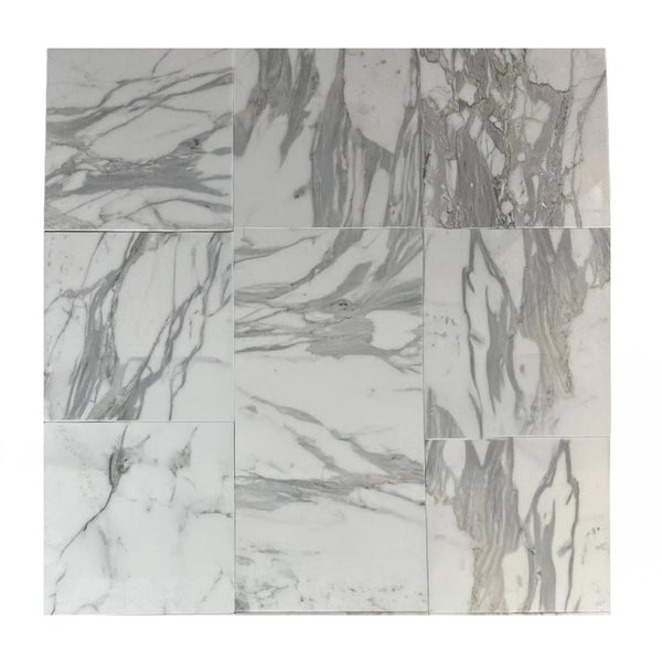 Calacatta Gold Supreme 12X12 Polished Marble Tile 280 Sq.Ft. $12.49/Sq.Ft.