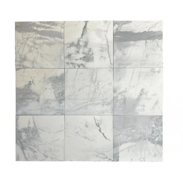 Calacatta Gray 12X12 Honed Marble Tile 210 Sq.Ft. $7.13/Sq.Ft.