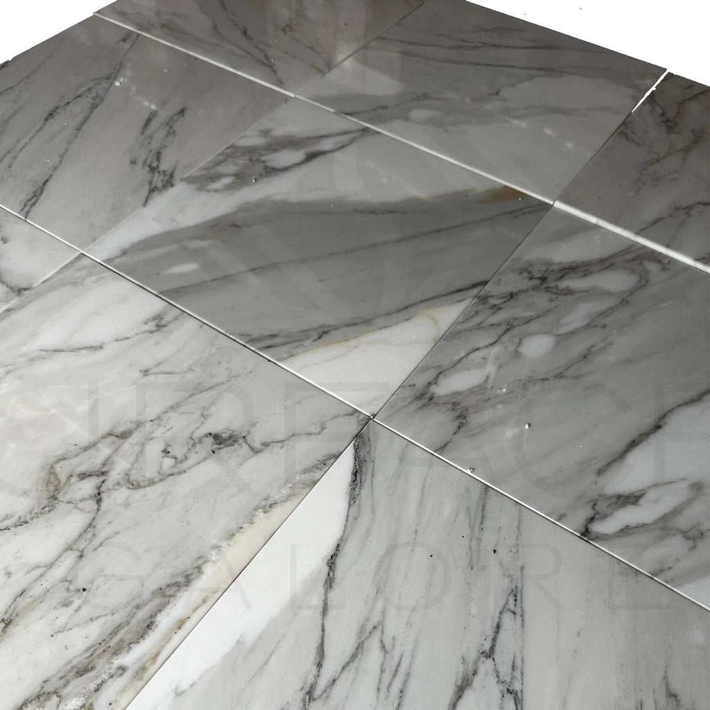 Calacatta Gray 12X12 Polished Marble Tile 200 Sq.Ft. $4.99/Sq.Ft.