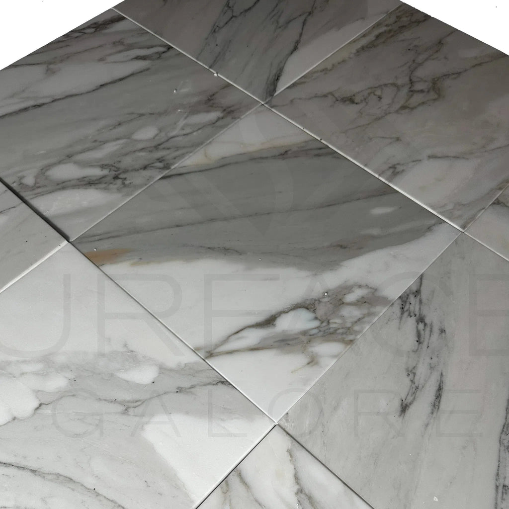 Calacatta Gray 12X12 Polished Marble Tile 200 Sq.Ft. $4.99/Sq.Ft.