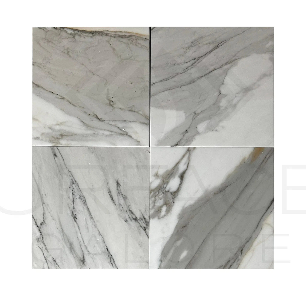 Calacatta Gray 12X12 Polished Marble Tile 200 Sq.Ft. $4.99/Sq.Ft.