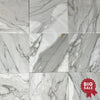 Calacatta Gray 12X12 Polished Marble Tile 200 Sq.Ft. - Discounted, Marble/Travertine Clearance Sale - SurfacesGalore