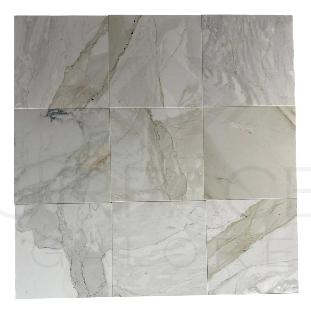 Calacatta Gray 12X12 Polished Marble Tile 300 Sq.Ft. $7.33/Sq.Ft.