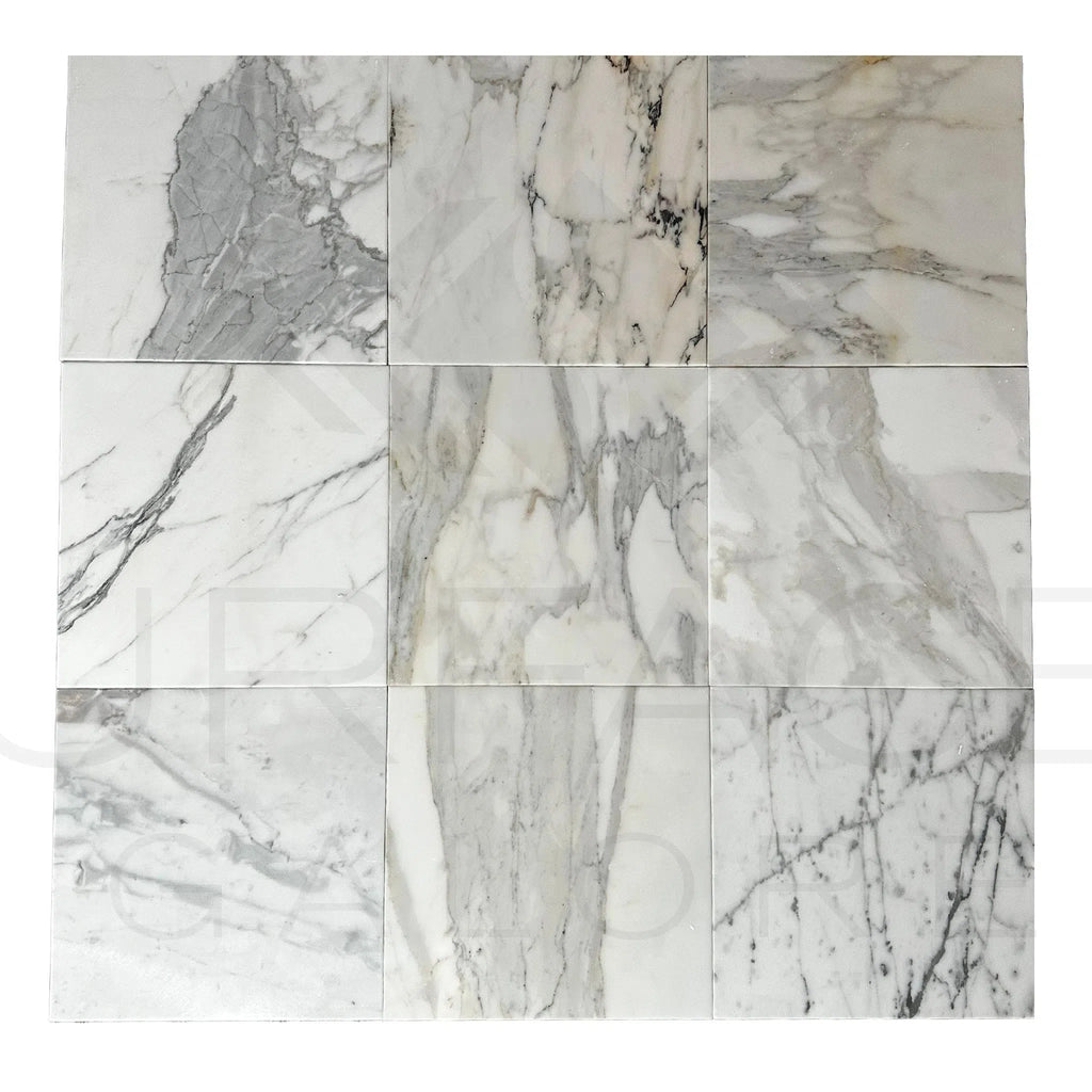 Calacatta Medley 12X12 Polished Marble Tile 300 Sq.Ft. $6.96/Sq.Ft.