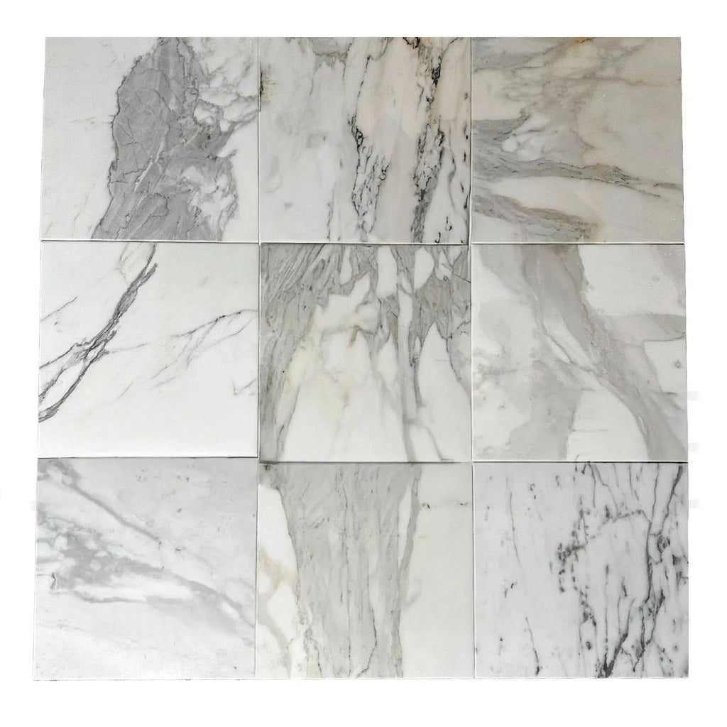 Calacatta Medley 12X12 Polished Marble Tile 300 Sq.Ft. $6.96/Sq.Ft.