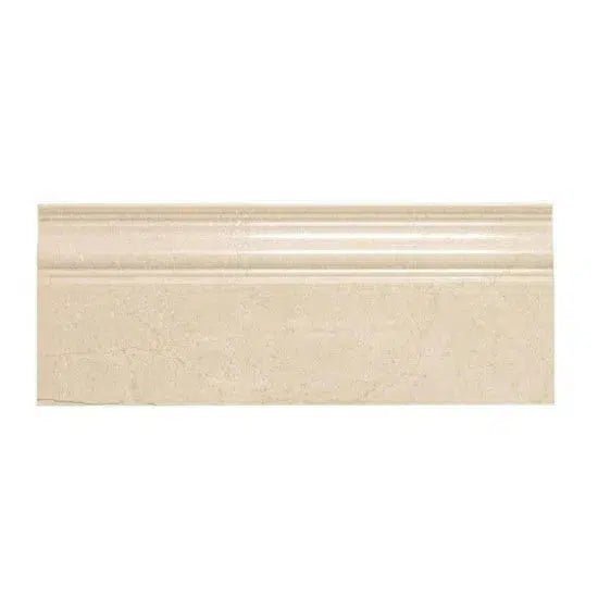 Cappuccino Marble 4 3/4X12 Baseboard Trim Liner Polished - SurfacesGalore