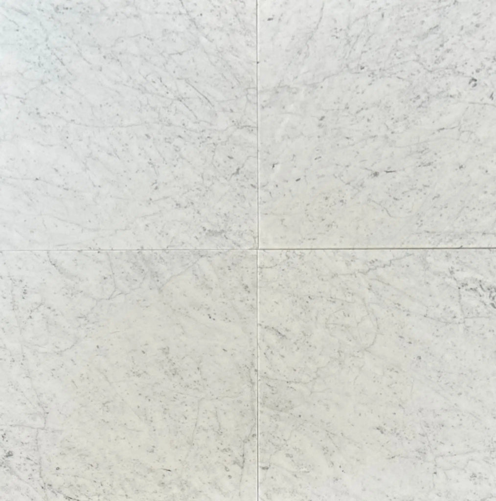 Carrara White 5" Hexagon Mosaic Marble Tile Polished-Honed