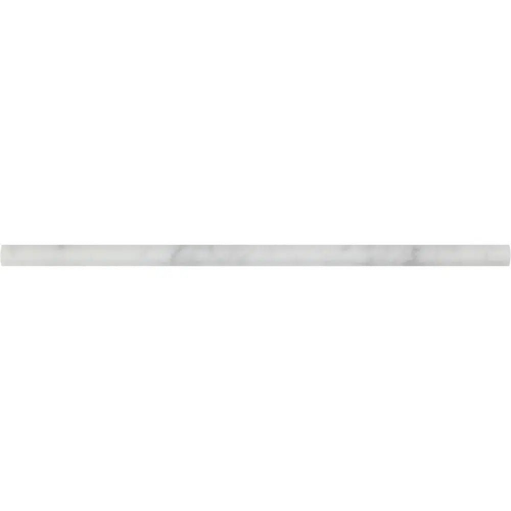 Carrara White Italian Premium 1/2X12 Pencil Liner Polished - SurfacesGalorePolished