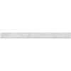 Carrara White Italian Premium 1X12 Quarter - Round Trim Molding Polished - Honed - SurfacesGalorePolished