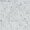 Carrara White Italian Premium 3 - D Small - Bread Mosaic Marble Tile Polished - Honed - SurfacesGalorePolished