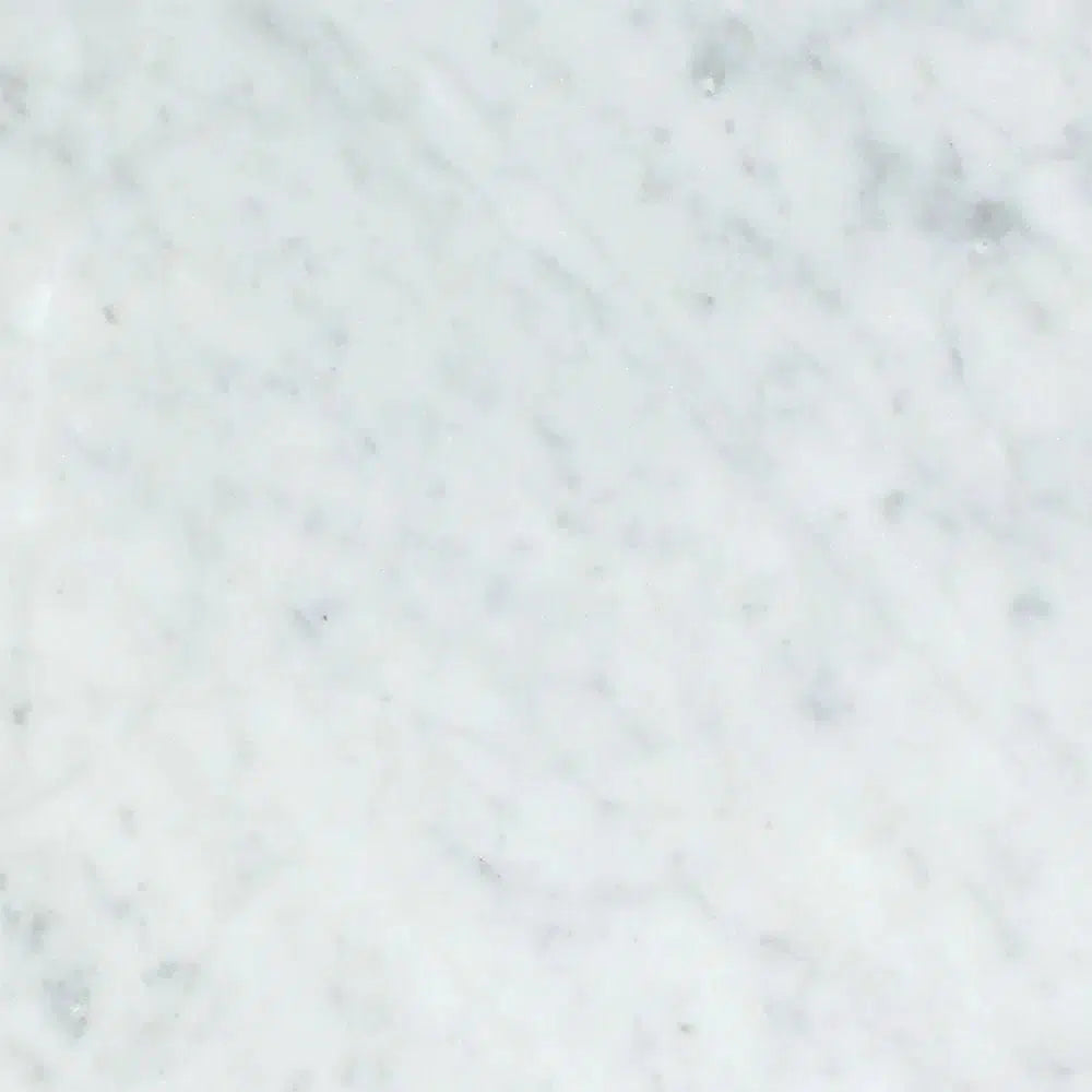 Carrara White Italian Premium Marble 18X18 Polished-Honed