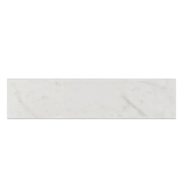 Carrara White Italian Premium Marble 2X8 Polished-Honed