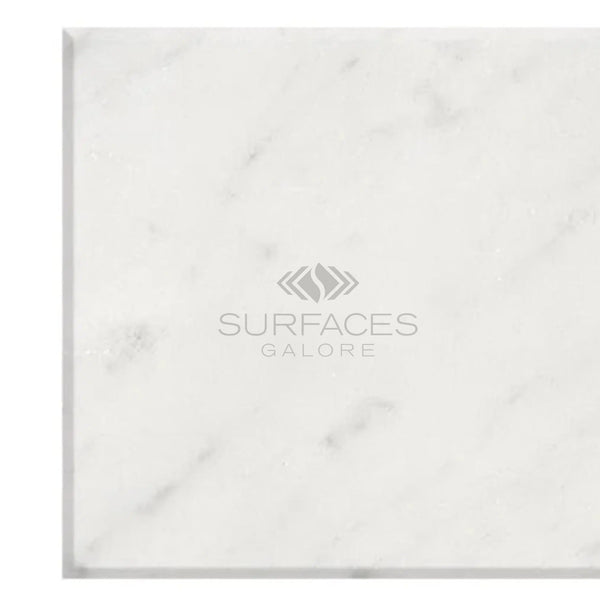 Carrara White Italian Premium Marble 3X6 Polished - Honed - SurfacesGalorePolished