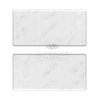 Carrara White Italian Premium Marble 3X6 Tumbled