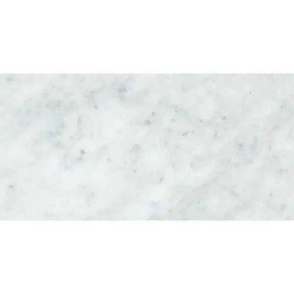 Carrara White Italian Premium Marble 6X12 Polished - Honed - SurfacesGalorePolished