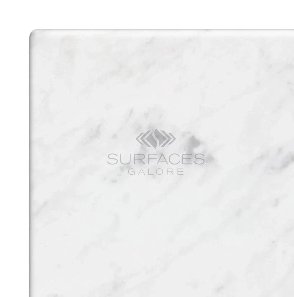 Carrara White Italian Premium Marble 6X6 Tumbled