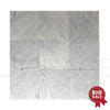 Carrara White Madley 12X12 Polished Marble Tile 300 Sq.Ft. - Discounted, Marble/Travertine Clearance Sale - SurfacesGalore