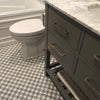 Carrara White Marble 12X12 Tumbled