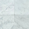 Carrara White Marble 12X12 Tumbled