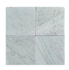 Carrara White Marble 12X12 Tumbled