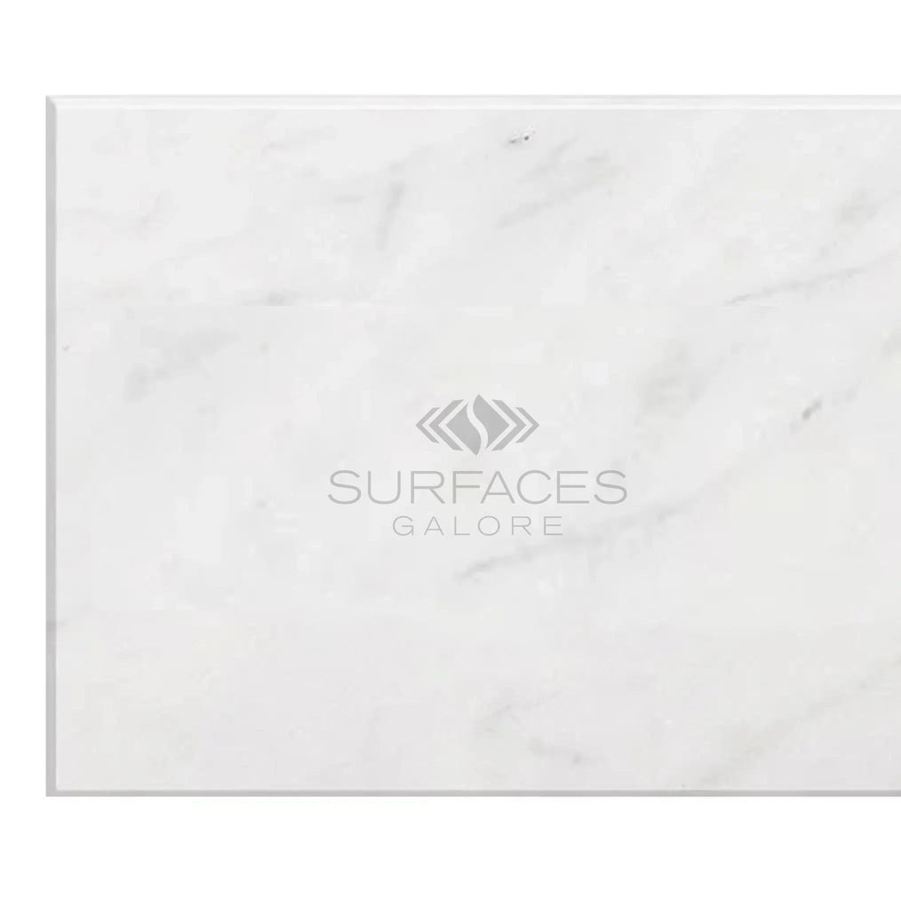 Carrara White Marble 18X36 Polished-Honed