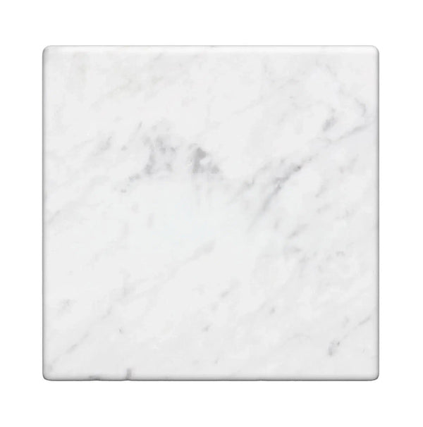 Carrara White Marble 4X4 Tumbled