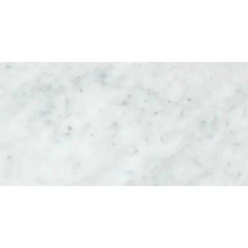 Carrara White Marble 6X12 Polished-Honed