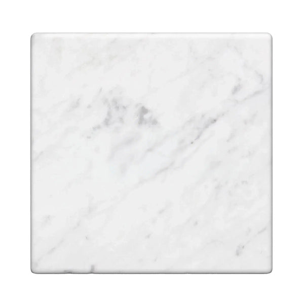 Carrara White Marble 6X6 Tumbled