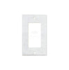 Carrara White Marble Single ROCKER Plate Switch Wall Plate/Cover Plate/Switch Plate