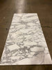 Checkerboard Nero Marquina Marble and Arabescato Marble 12X12 Set