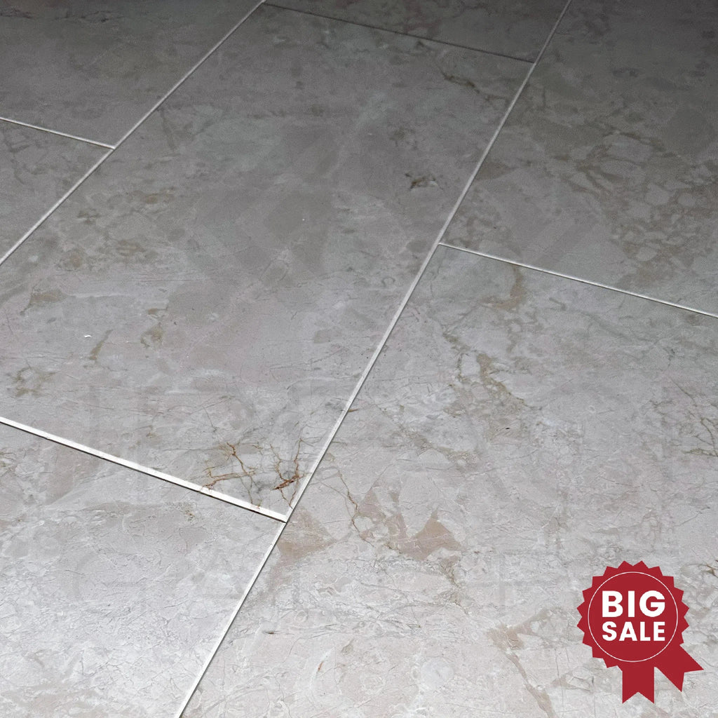 Classic Beige Marble 12X24 Polished Tile 300 Sq.Ft. - Discounted, Marble/Travertine Clearance Sale - SurfacesGalore