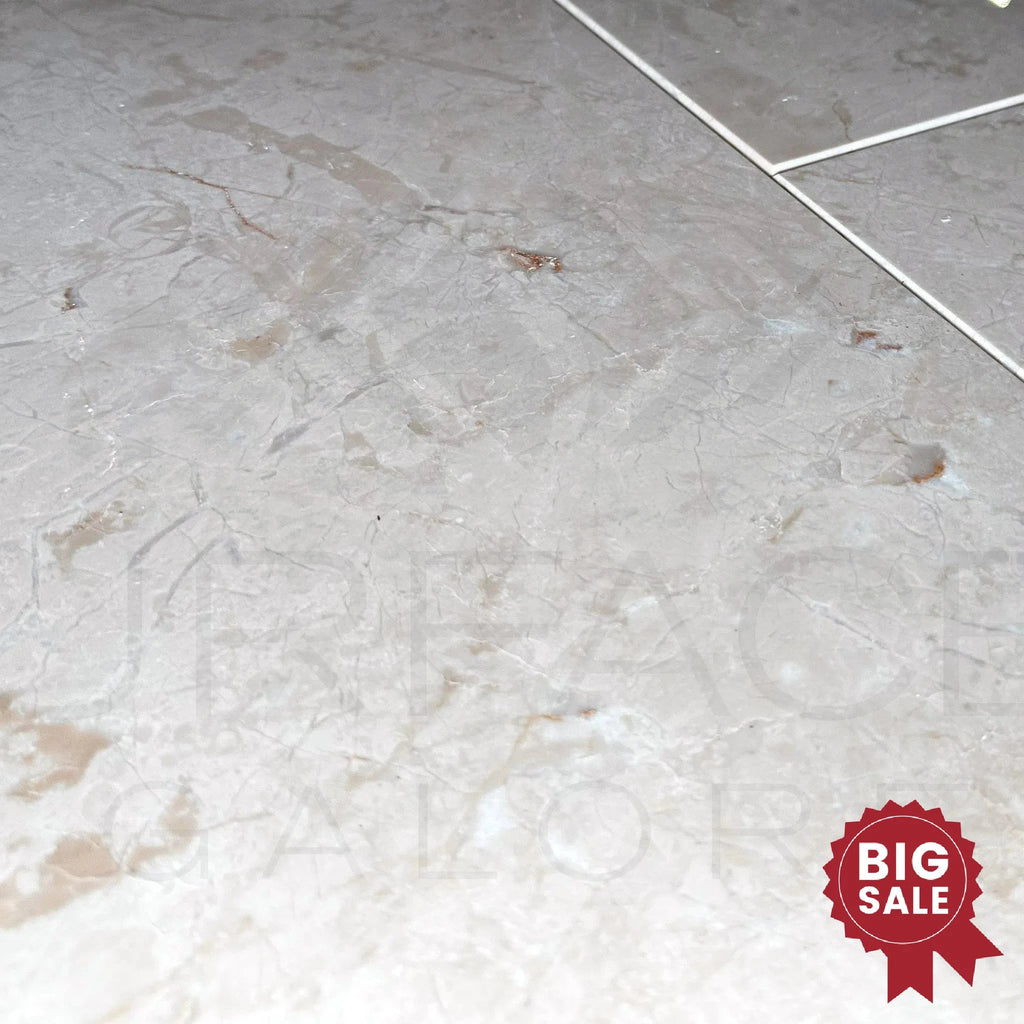 Classic Beige Marble 12X24 Polished Tile 300 Sq.Ft. - Discounted, Marble/Travertine Clearance Sale - SurfacesGalore