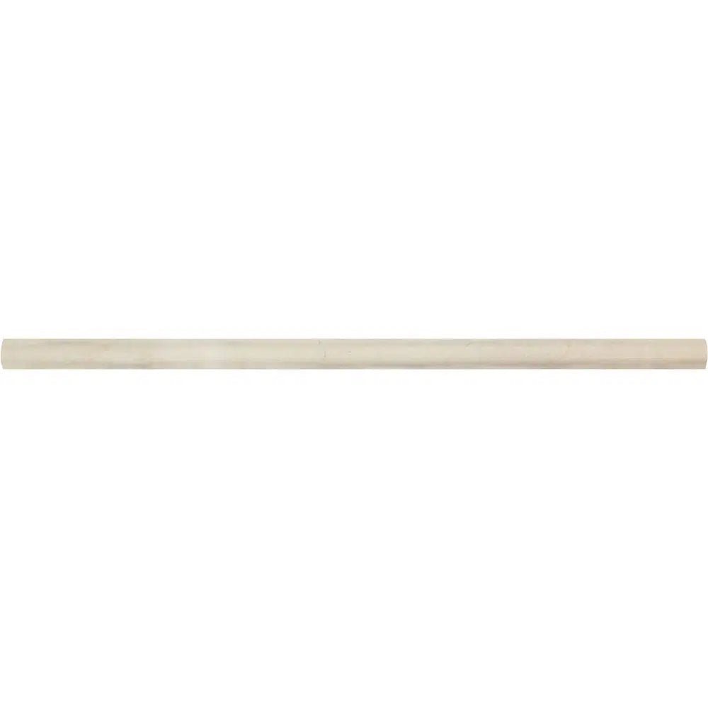 Crema Marfil Marble 1/2X12 Pencil Liner Polished - Honed - SurfacesGalorePolished