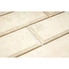 Crema Marfil Marble 2X4 Deep - Beveled Brick Mosaic Polished - Honed - SurfacesGalorePolished