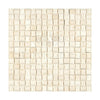 Crema Marfil Marble 3 - D Small - Bread Mosaic Polished - Honed - SurfacesGalorePolished