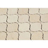 Crema Marfil Marble 3 inch Lantern (Arabesque/Moroccan/Baroque) Mosaic Polished - Honed - SurfacesGalorePolished