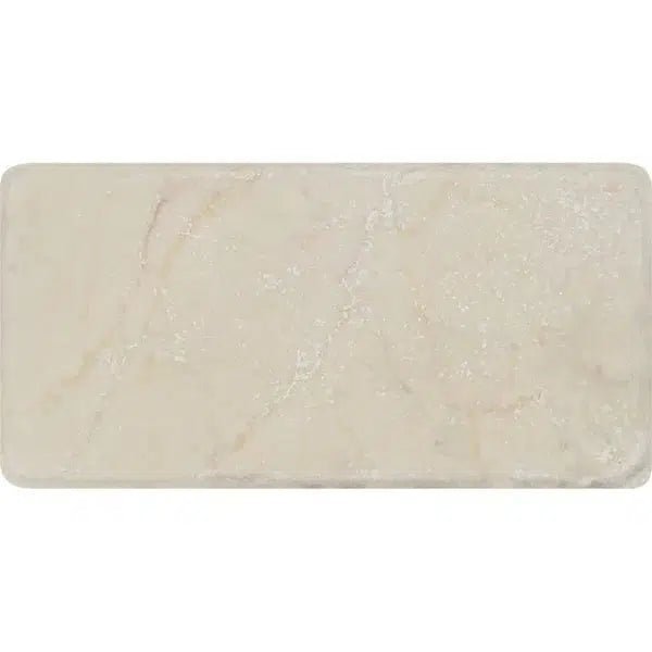 Crema Marfil Marble 3X6 Tumbled - SurfacesGalore