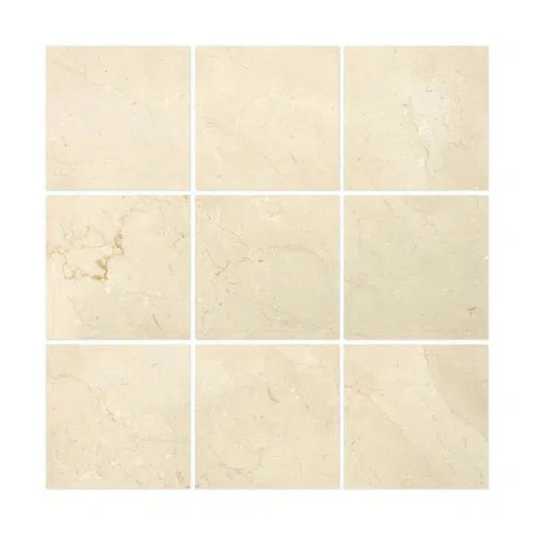 Crema Marfil Marble 4X4 Polished - Honed - SurfacesGalorePolished