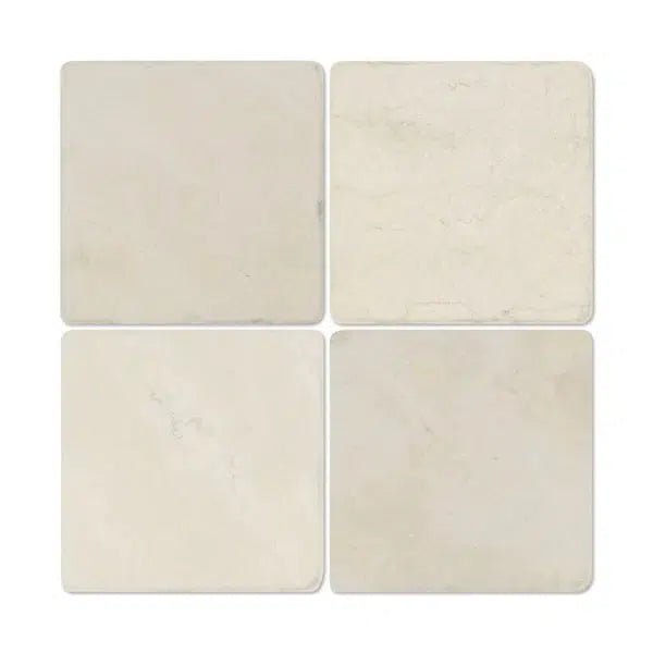 Crema Marfil Marble 6X6 Tumbled - SurfacesGalore