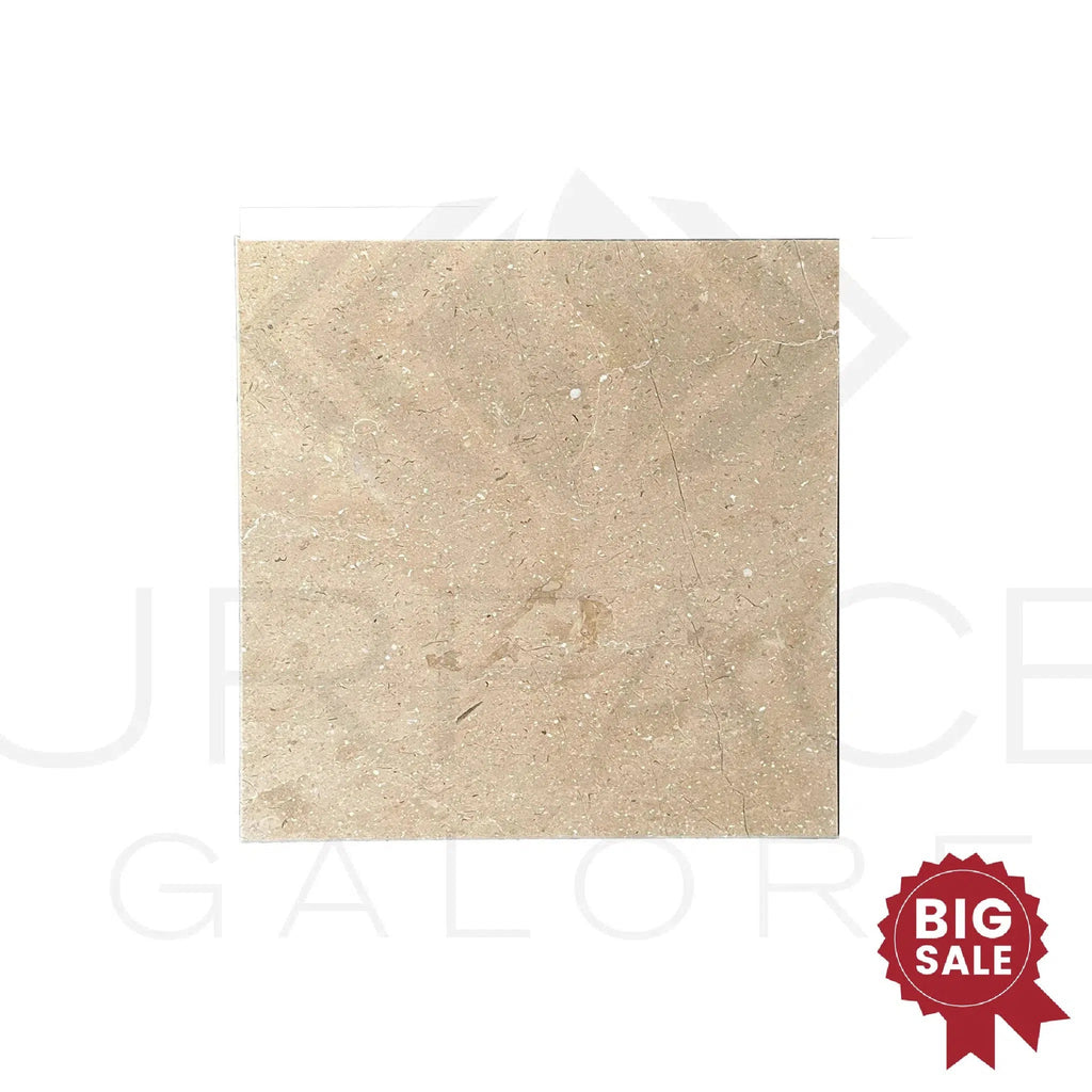 Dark Beige / Cream / Brown Marble 12X12 Polished Tile 310 Sq.Ft. - Discounted, Marble/Travertine Clearance Sale - SurfacesGalore