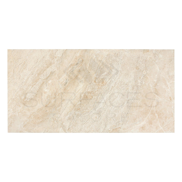 Diano Royal (Queen Beige) Marble 12X24 Tile Polished - Honed - SurfacesGalorePolished