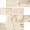 Diano Royal (Queen Beige) Marble 3X6 Tile Polished - Honed - SurfacesGalorePolished