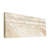 Diano Royal (Queen Beige) Marble 4 3/4X12 (3/4" Thick) Baseboard Trim Liner Polished - Honed - SurfacesGalorePolished