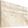 Diano Royal (Queen Beige) Marble 4 3/4X12 (3/4" Thick) Baseboard Trim Liner Polished - Honed - SurfacesGalorePolished