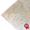 Dore Reale Light (Golden Beige) 12X12 Tumbled Tile 110 Sq.Ft. - Discounted, Marble/Travertine Clearance Sale - SurfacesGalore