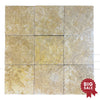 Dore Reale Light (Golden Beige) 12X12 Tumbled Tile 110 Sq.Ft. - Discounted, Marble/Travertine Clearance Sale - SurfacesGalore